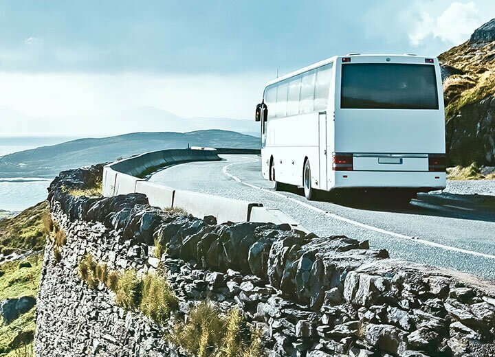 Air conditioning systems and heaters for buses 