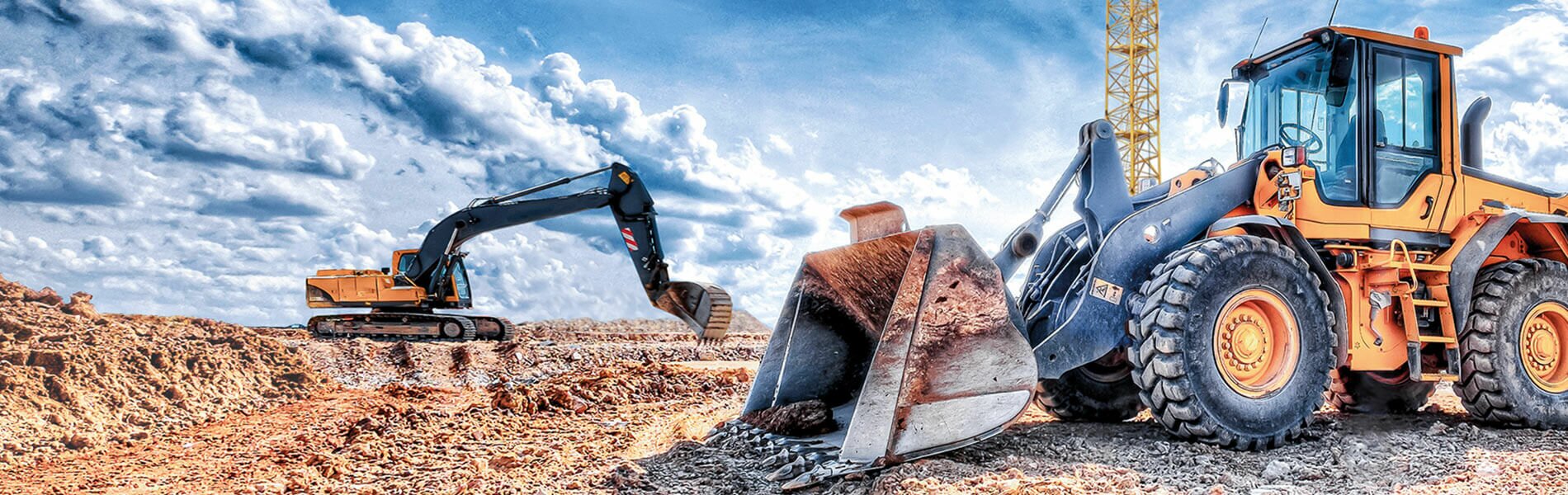 Air conditioning for construction machine driver’s cabs