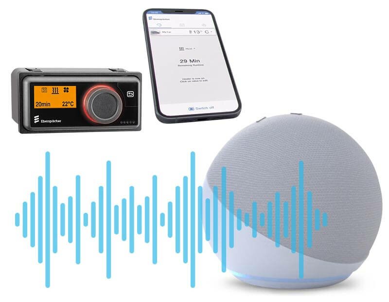 Eberspächer control units for heaters and air conditioning systems