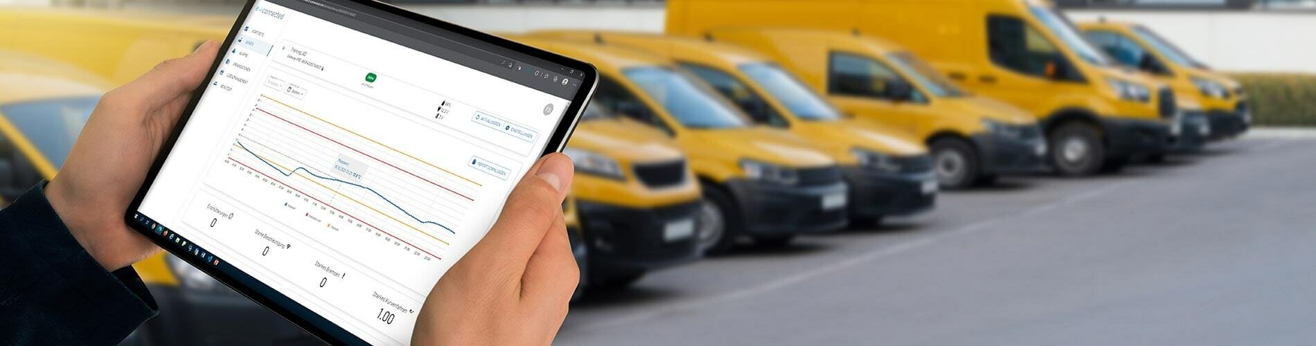 Eberspächer – GPS trackers or sensors collect data for transfer to the cloud