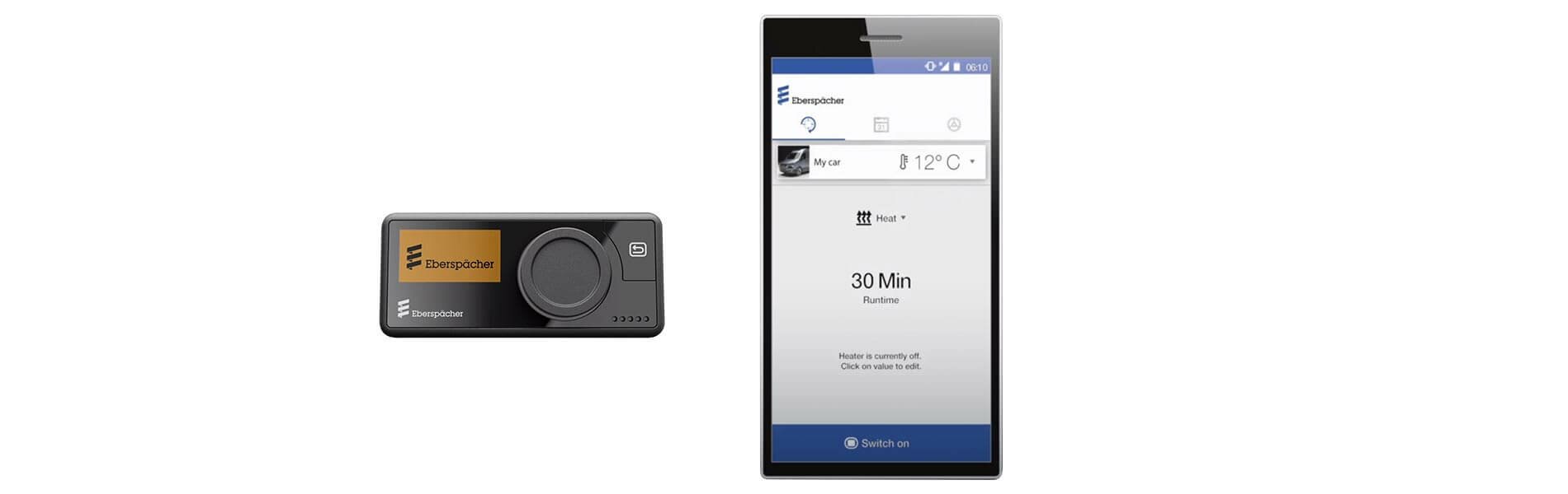 Eberspächer – EasyStart Web pre-heater remote control