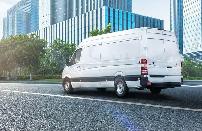 Air conditioning for vans