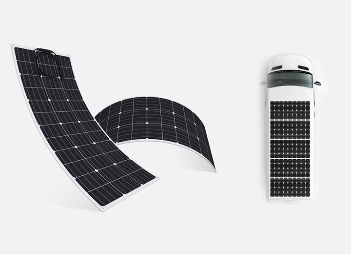 Solar panels for van with Eberspächer Zeliox